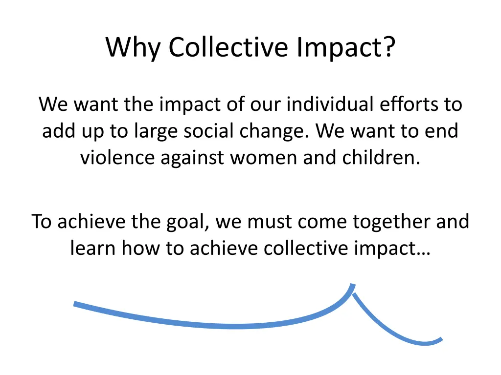 why collective impact