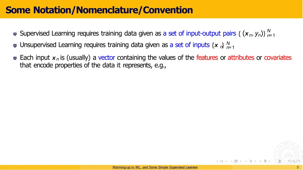 some notation nomenclature convention 1
