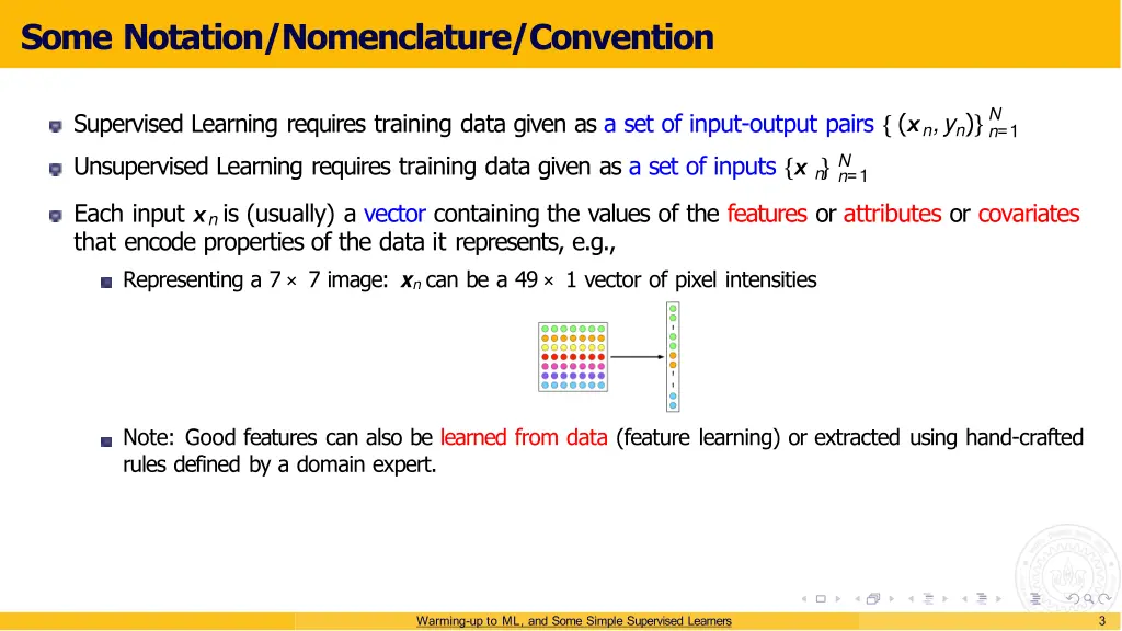 some notation nomenclature convention 3
