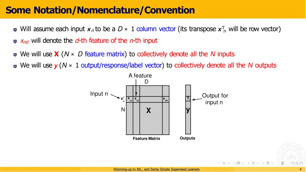 some notation nomenclature convention 7