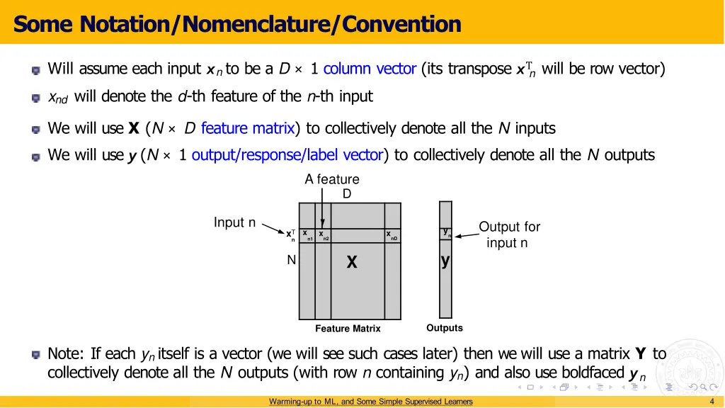 some notation nomenclature convention 8