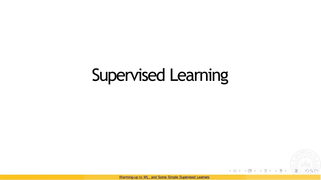 supervised learning