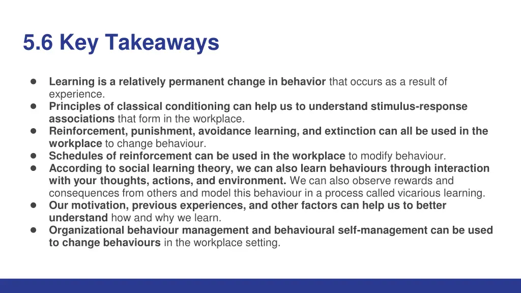 5 6 key takeaways