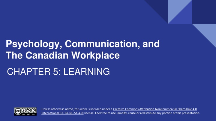 psychology communication and the canadian
