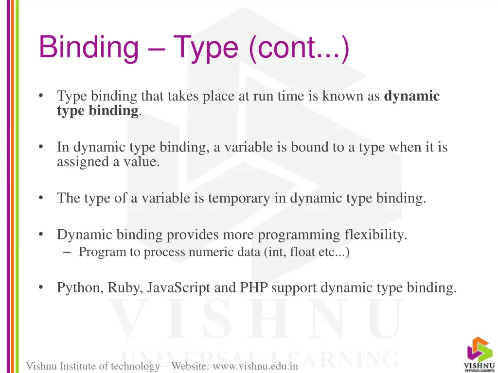 binding type cont 1