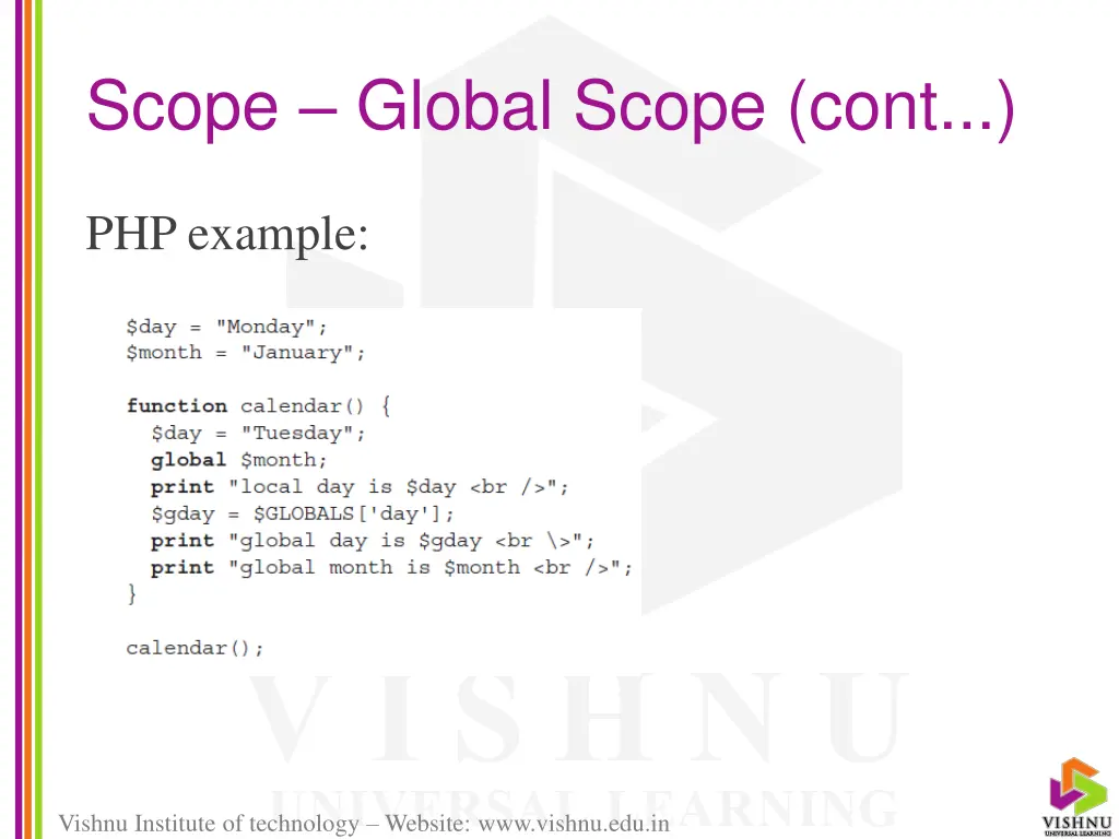 scope global scope cont 1
