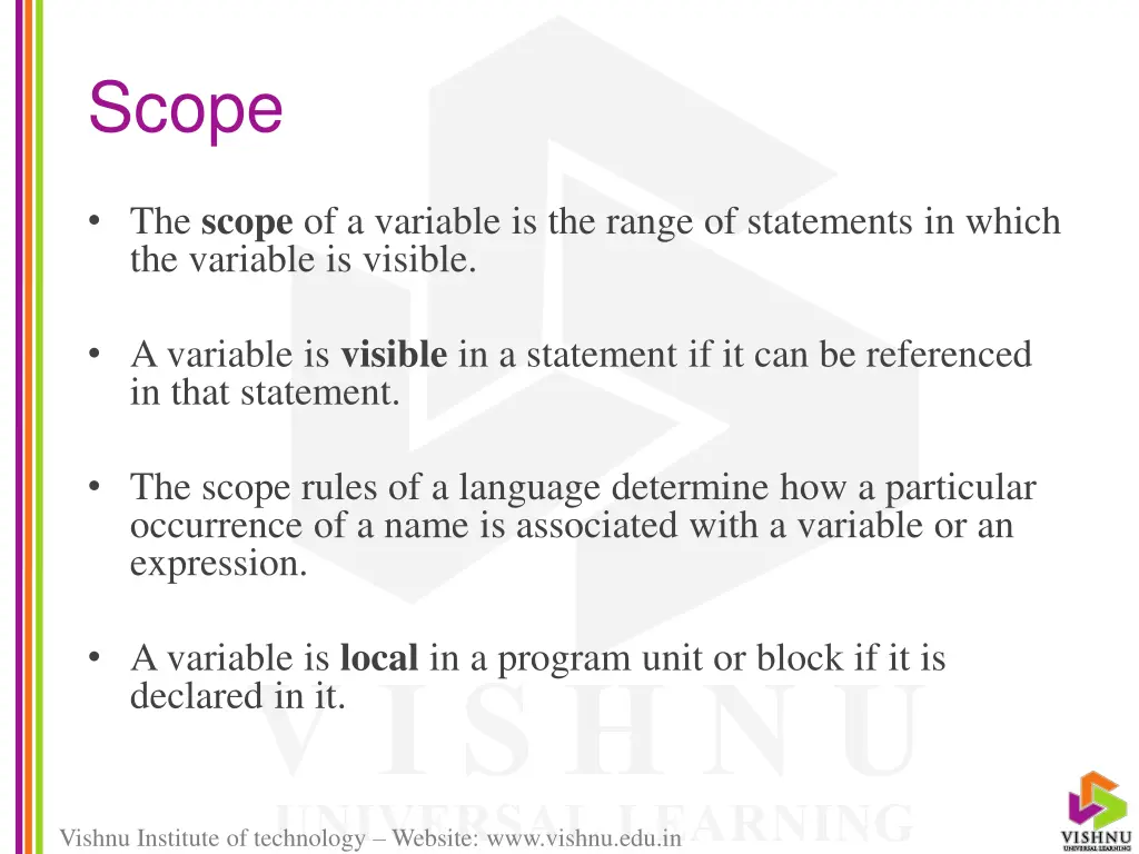 scope