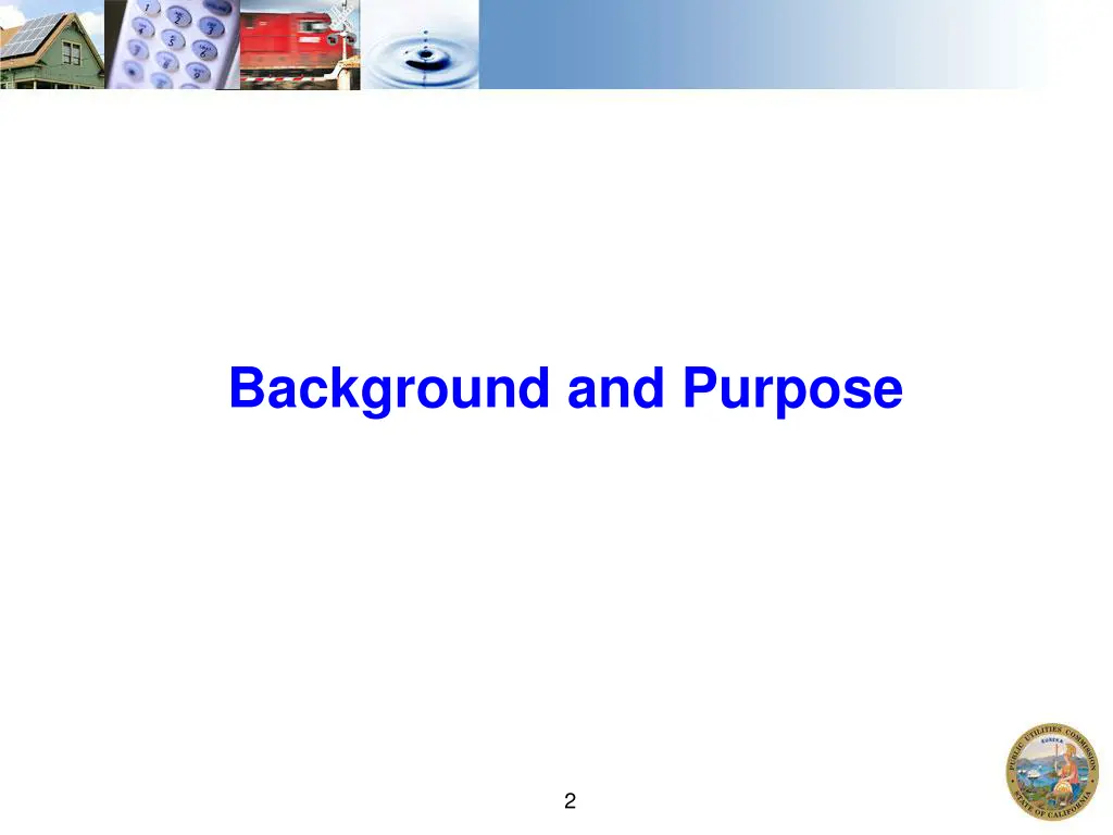 background and purpose