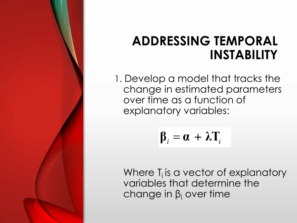 addressing temporal