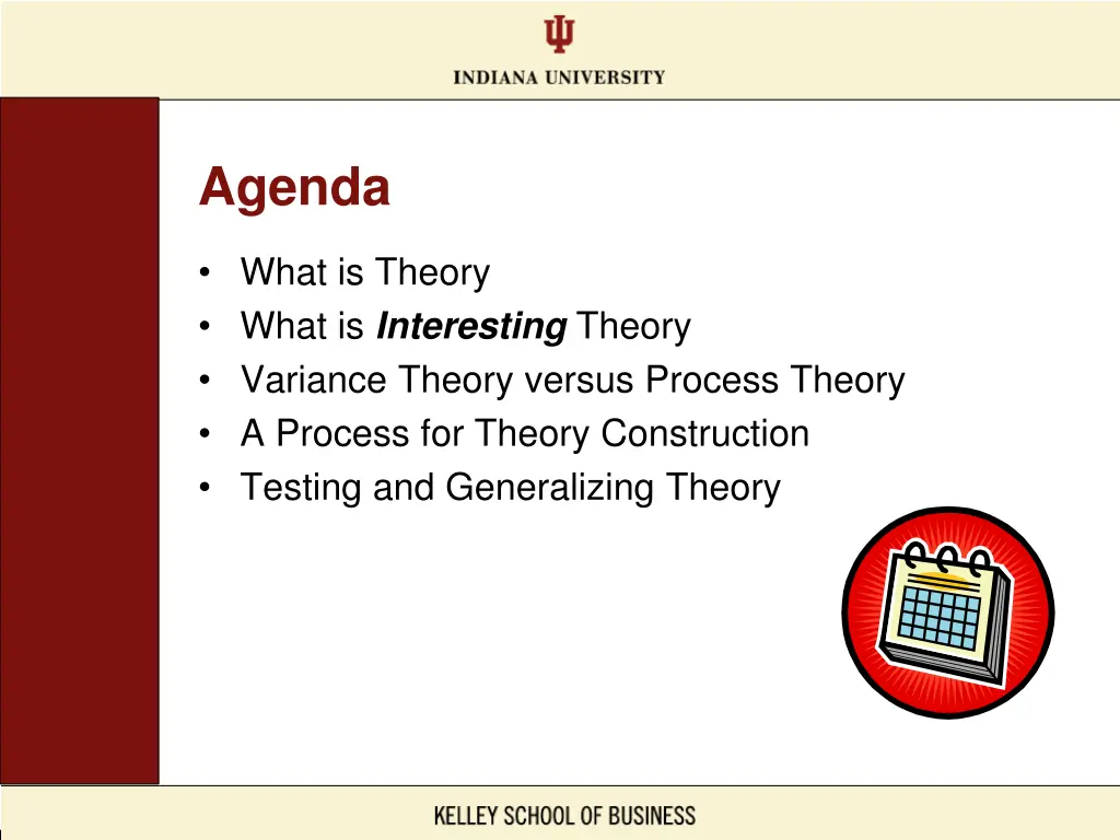 agenda
