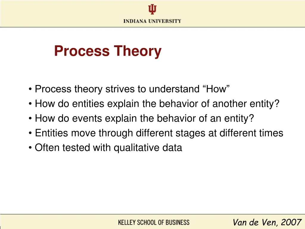 process theory