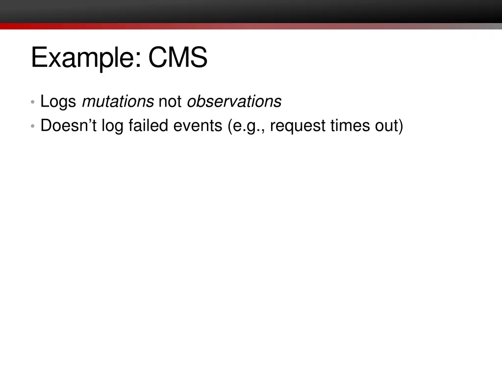 example cms 1