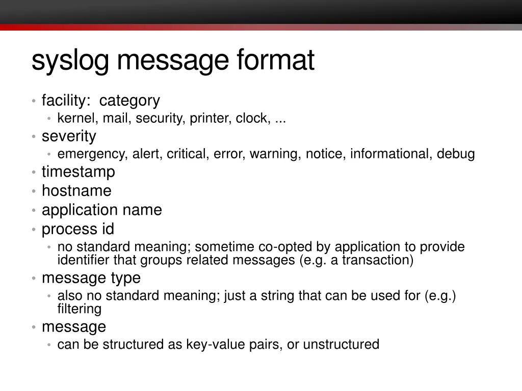 syslog message format