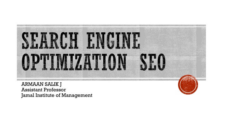 search engine optimization seo