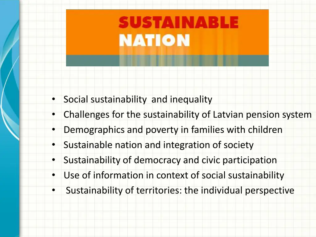social sustainability and inequality challenges