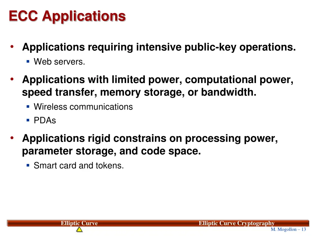 ecc applications 1