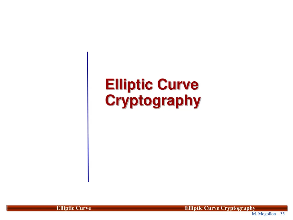 elliptic curve cryptography