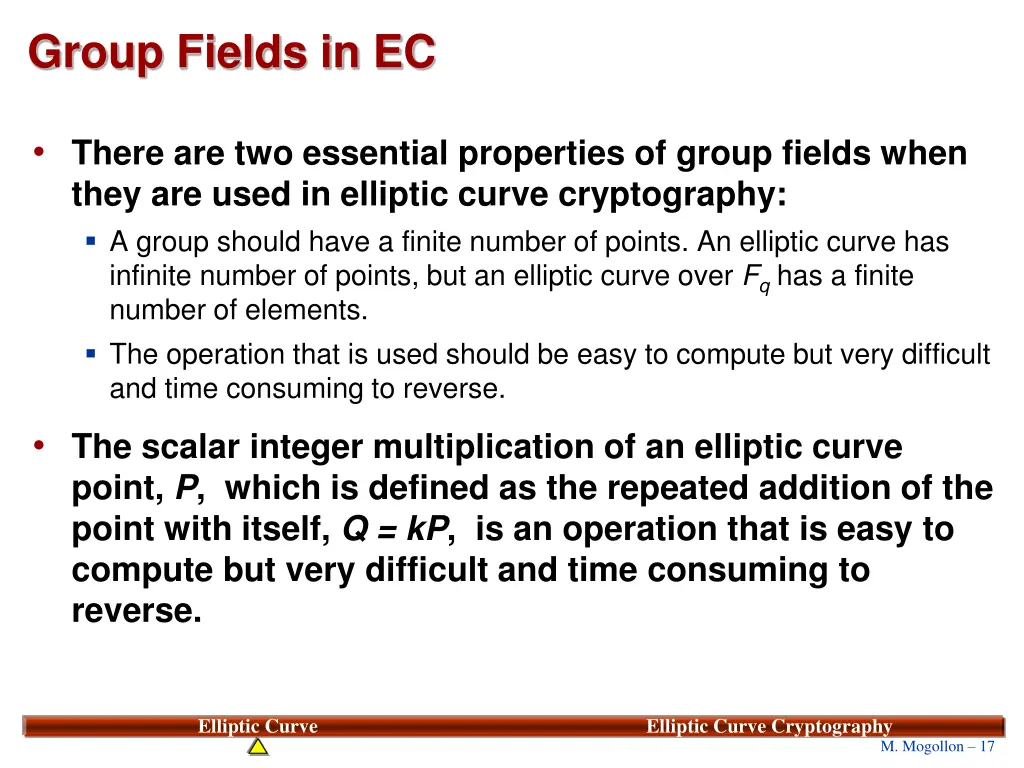 group fields in ec
