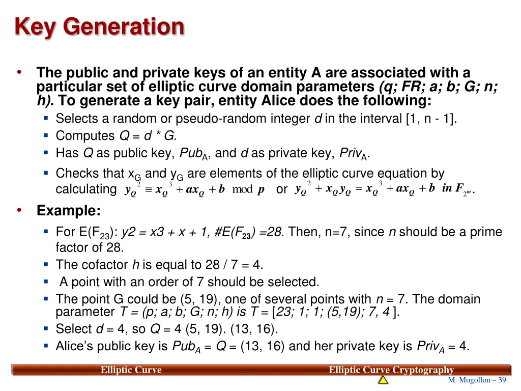 key generation