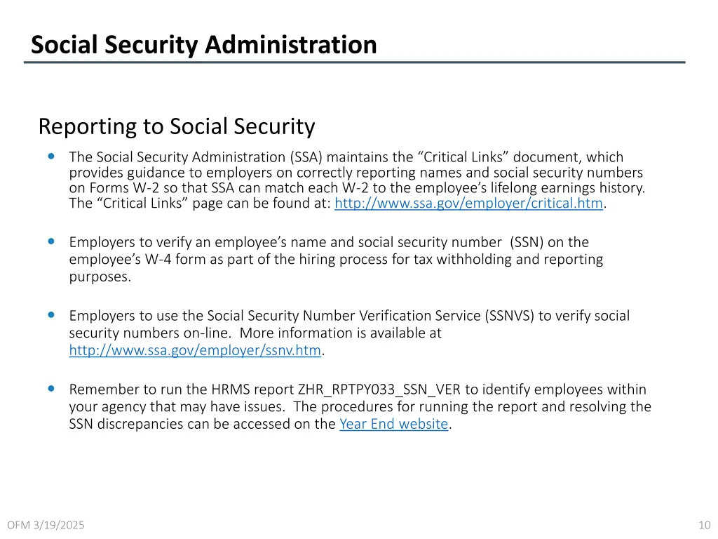social security administration