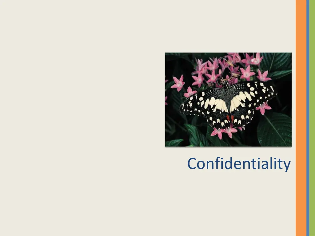 confidentiality