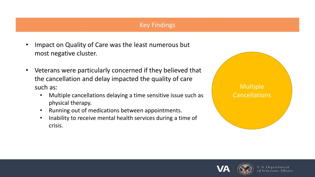 key findings