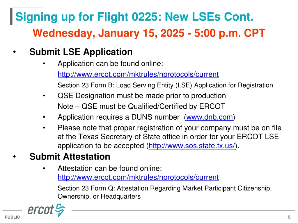 signing up for flight 0225 new lses cont