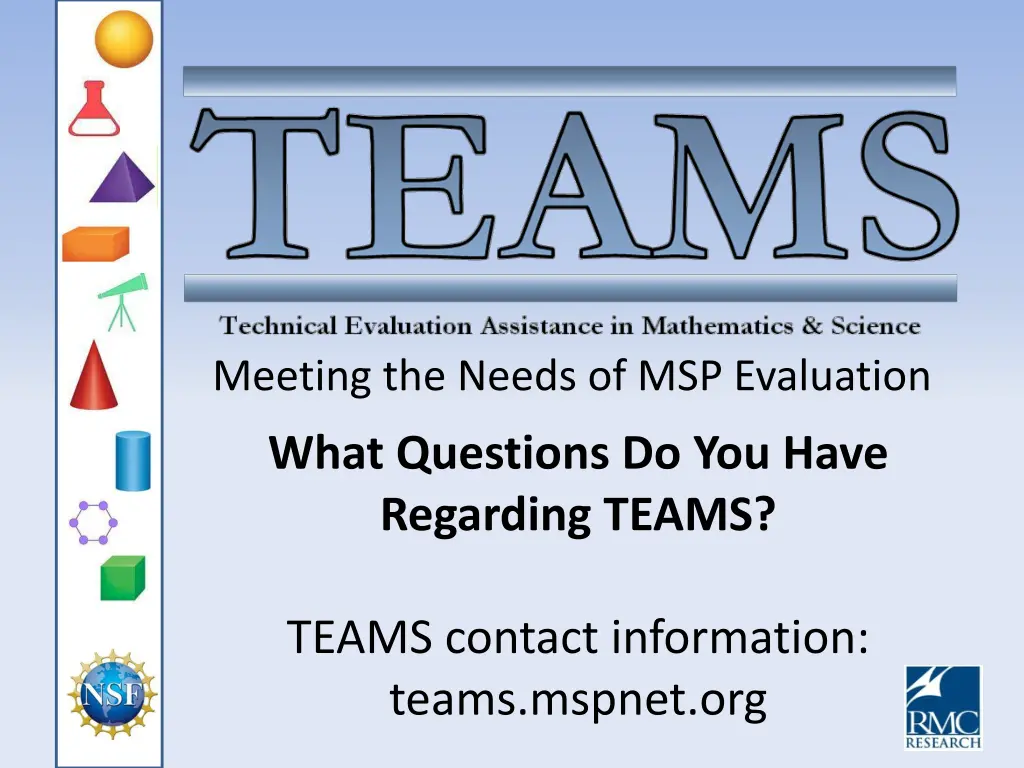 meeting the needs of msp evaluation 20