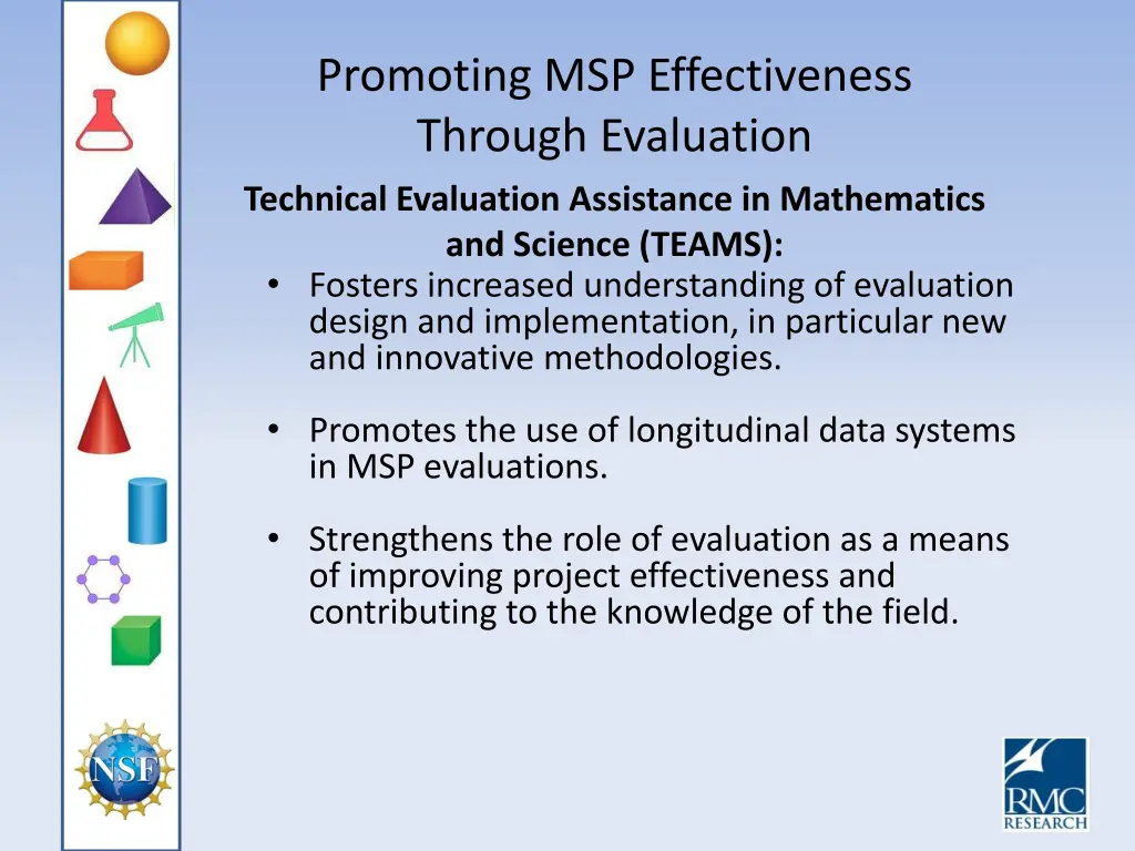 promoting msp effectiveness through evaluation 2