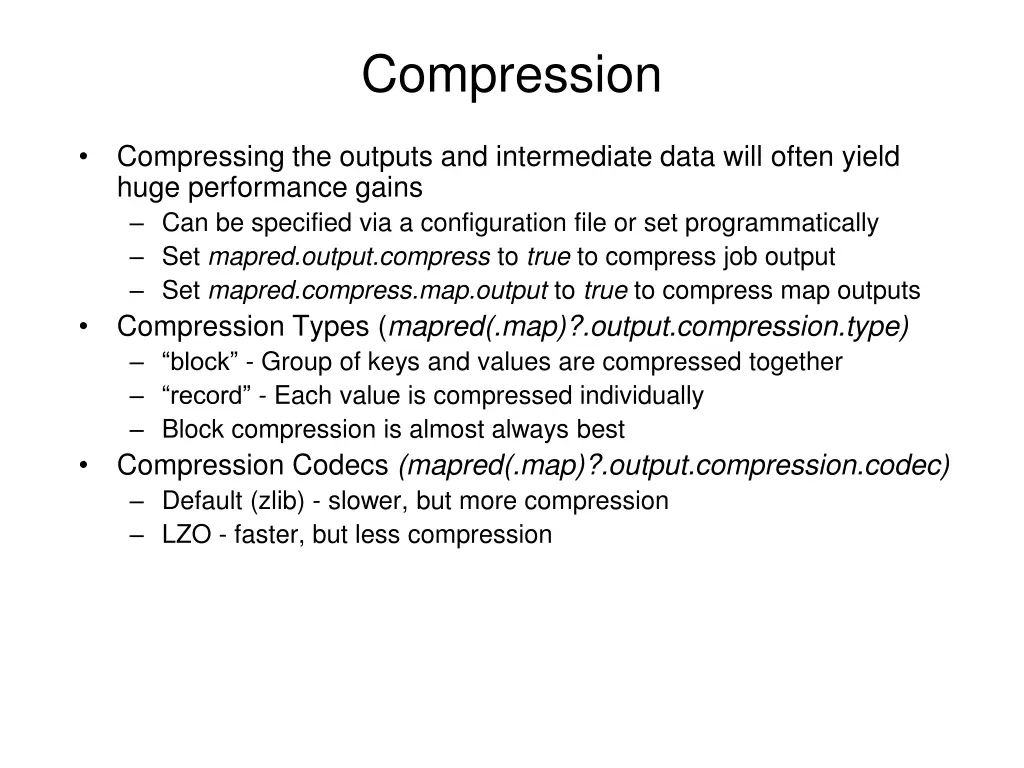 compression