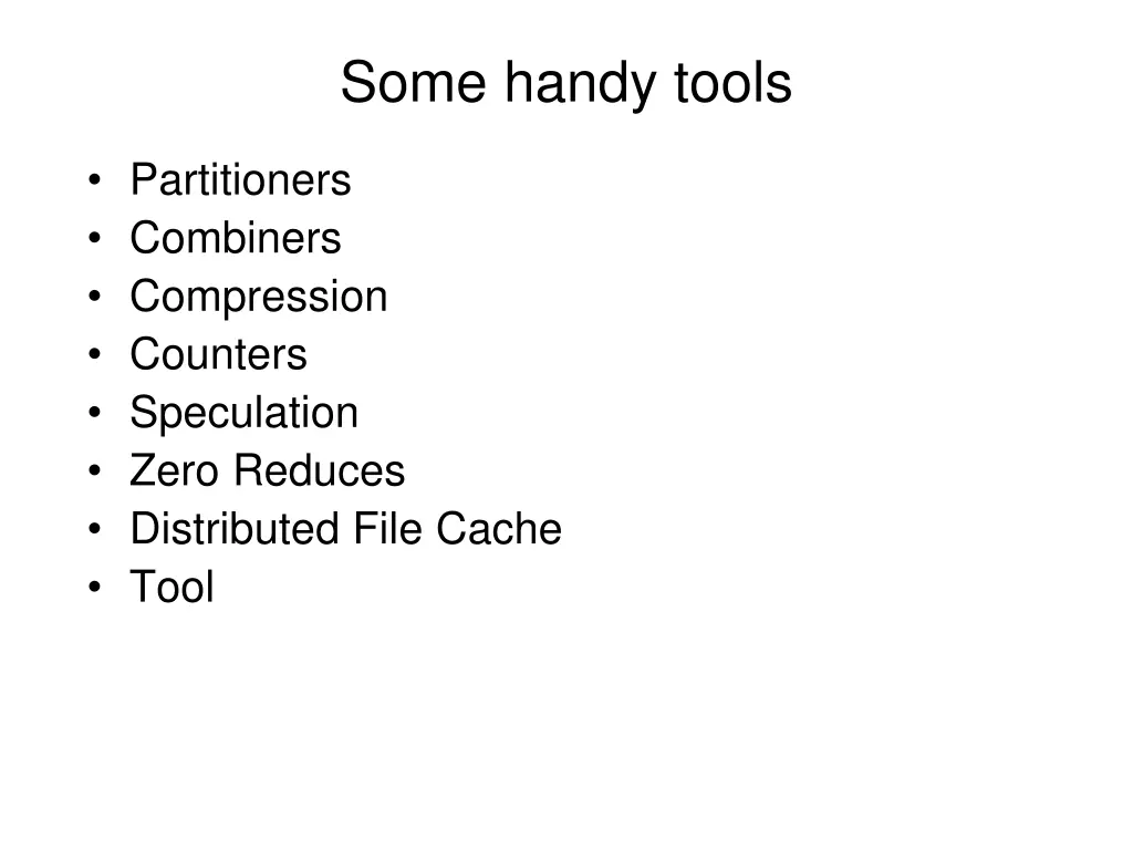 some handy tools