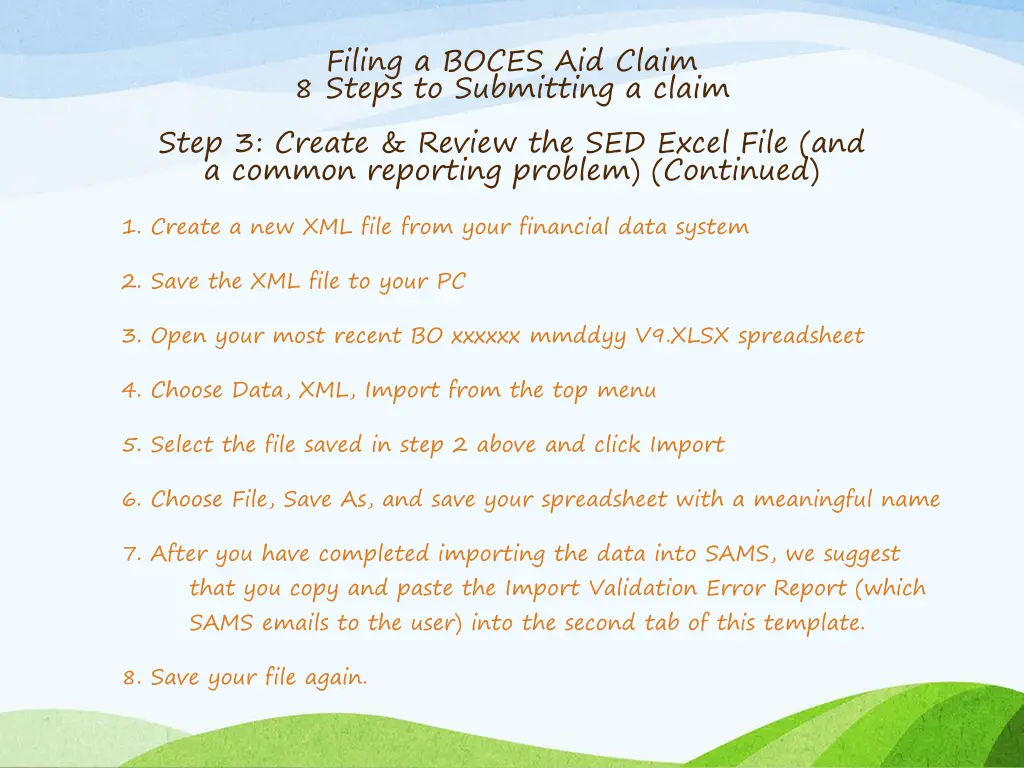 filing a boces aid claim 8 steps to submitting 13