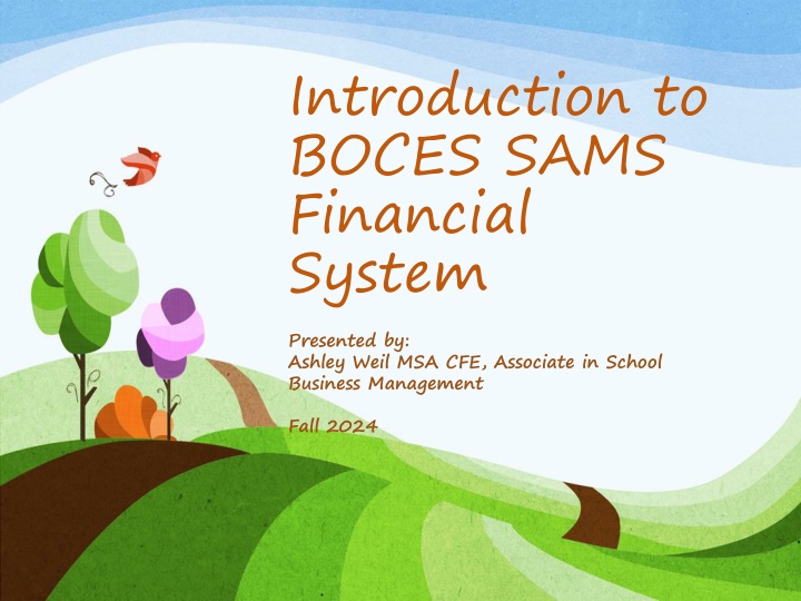 introduction to boces sams financial system