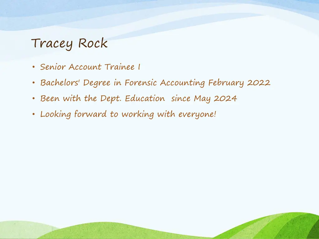 tracey rock