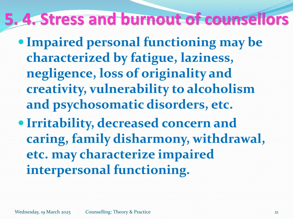 5 4 stress and burnout of counsellors 1