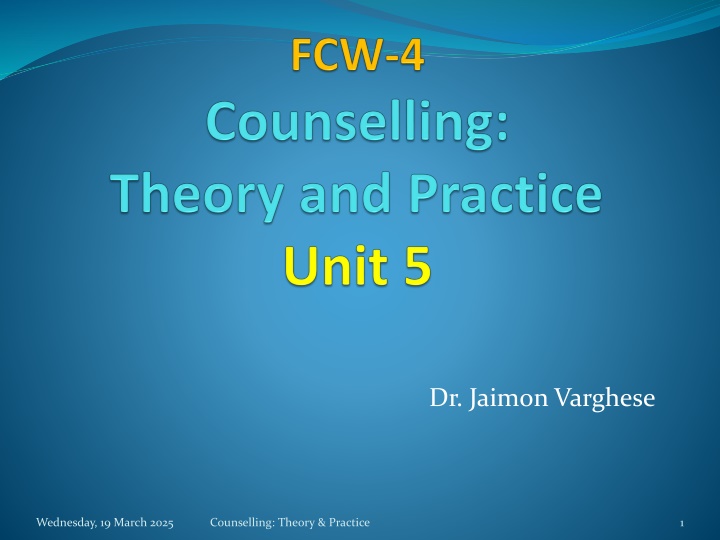 dr jaimon varghese