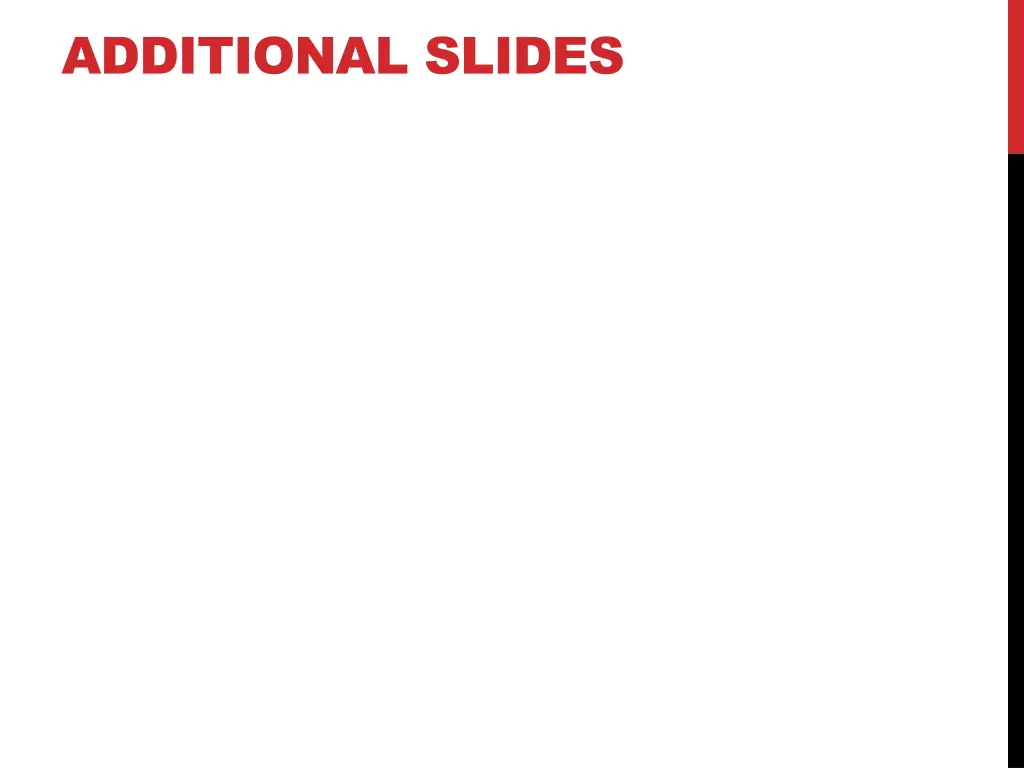 additional slides