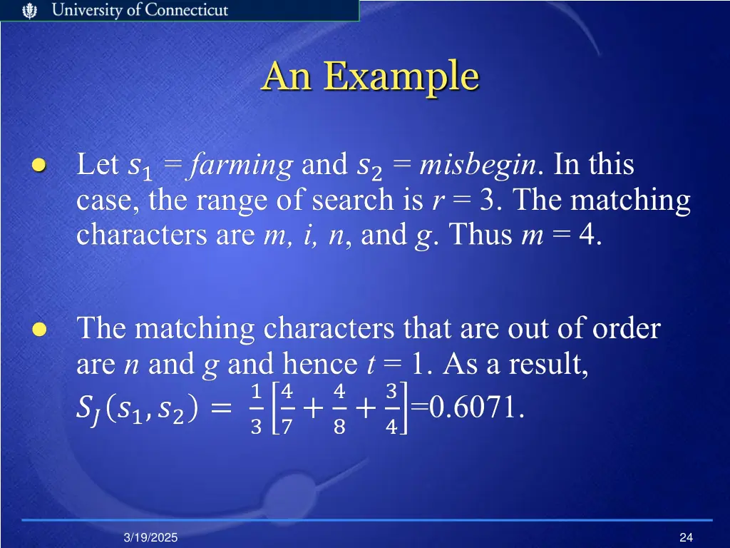an example 1
