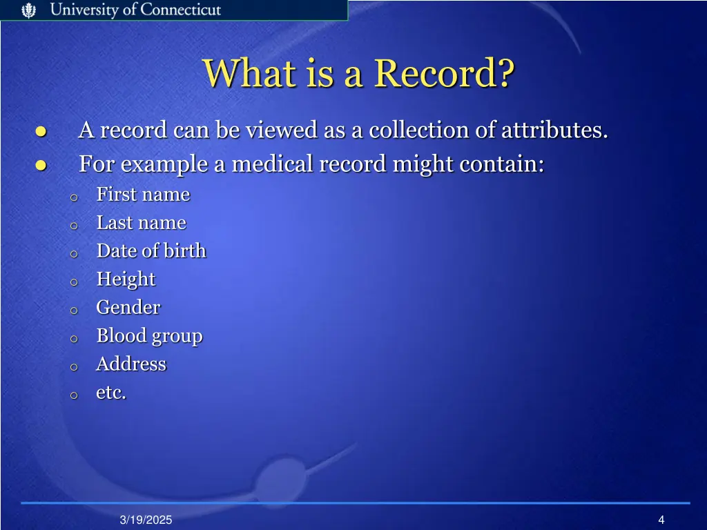 what is a record