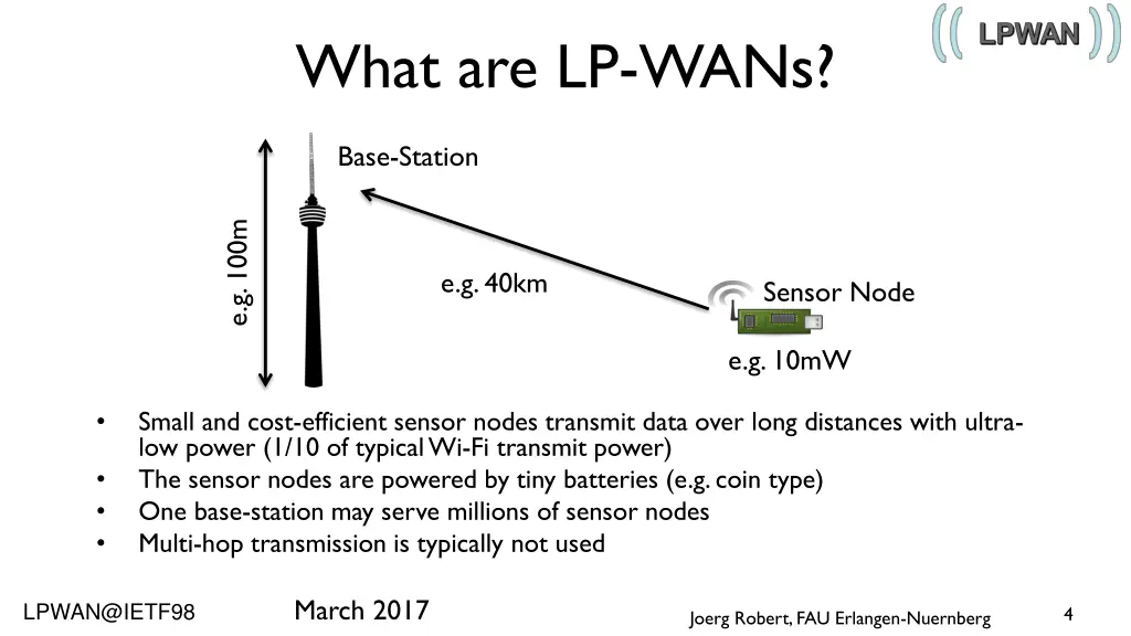 what are lp wans