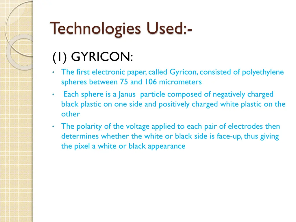 technologies used