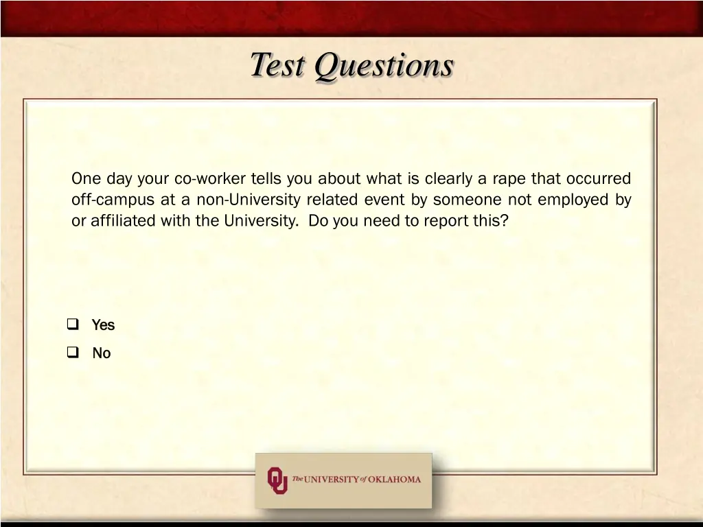 test questions 6