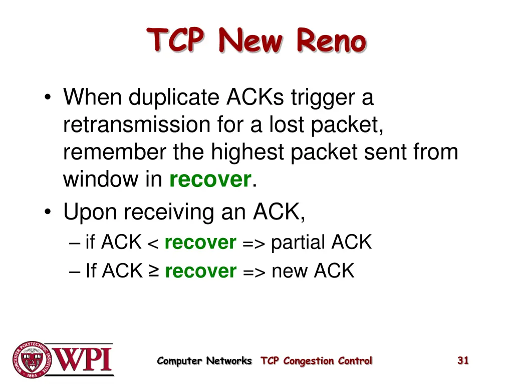 tcp new reno 1