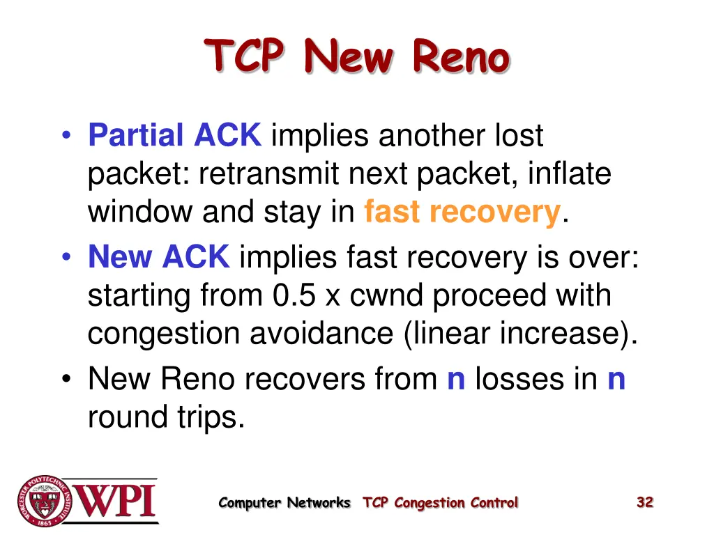 tcp new reno 2