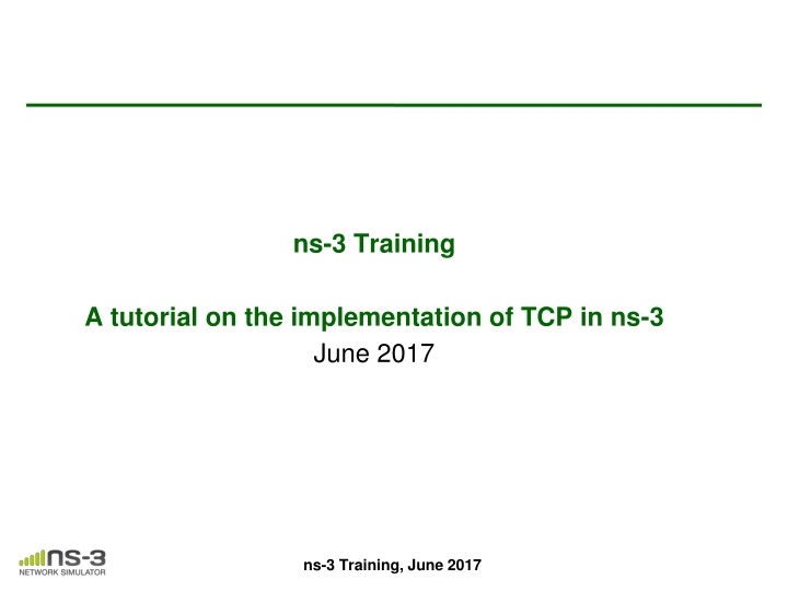 ns 3 training