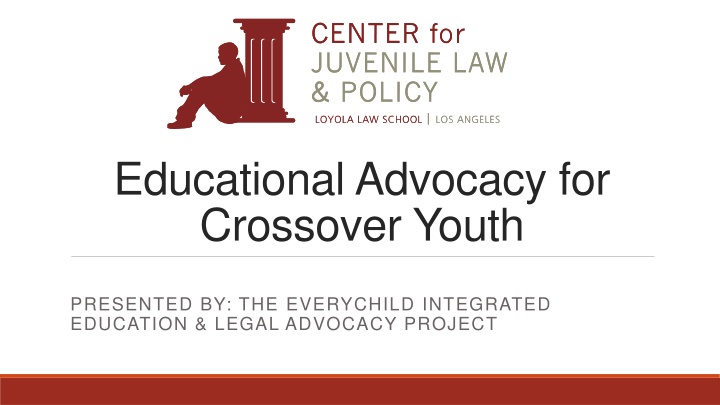 educational advocacy for crossover youth