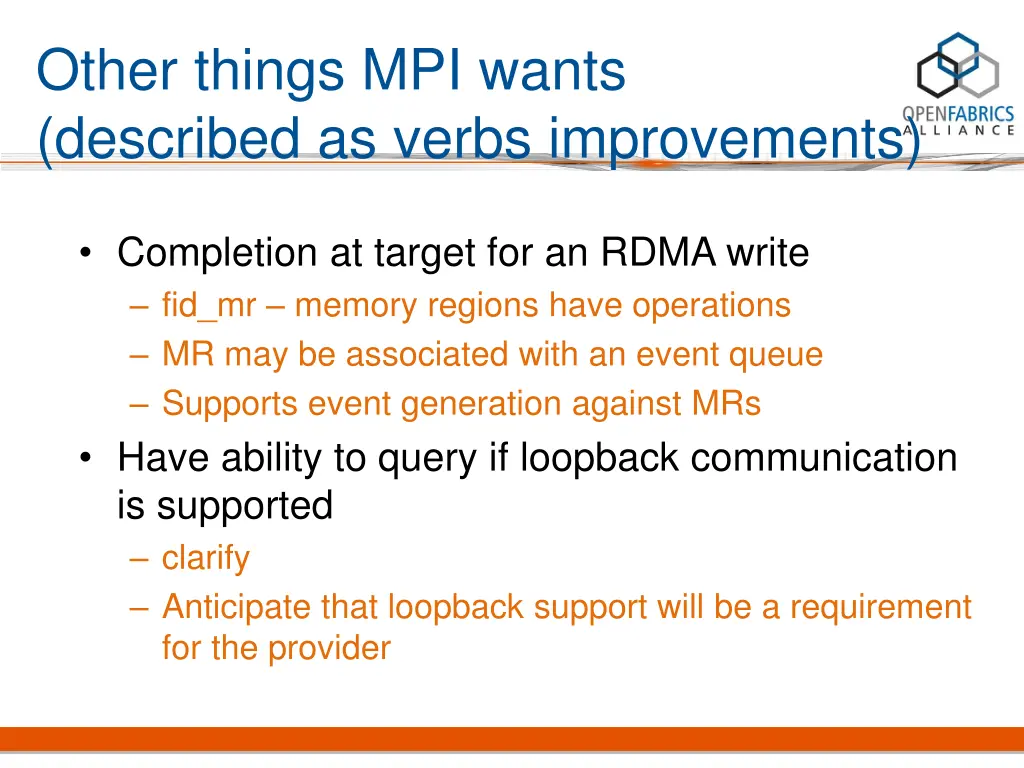 other things mpi wants described as verbs 4