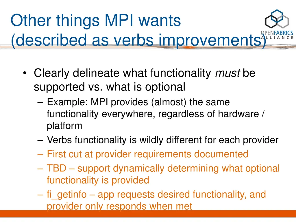 other things mpi wants described as verbs 5