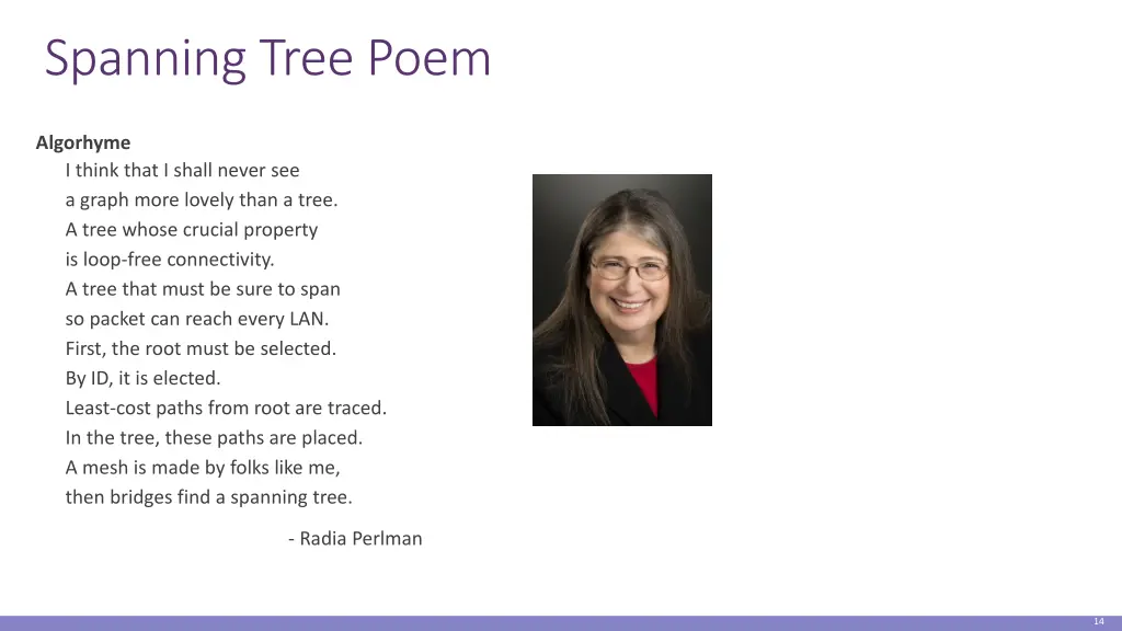spanning tree poem