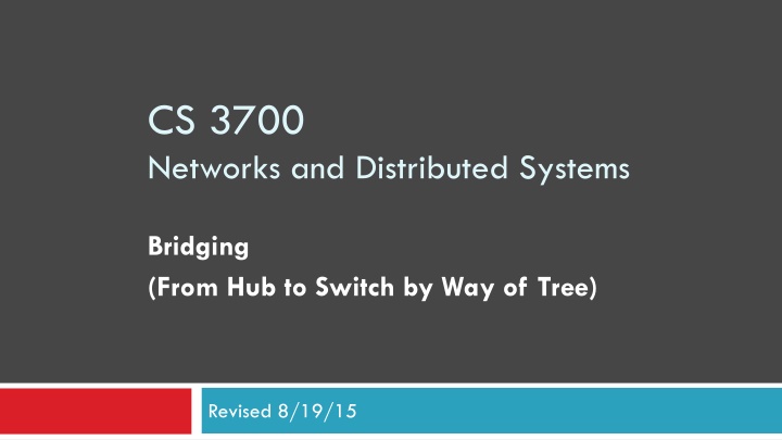 cs 3700 networks and distributed systems
